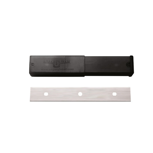 Unger ninja premium glas-schrapermessen rvs (25x 10cm)