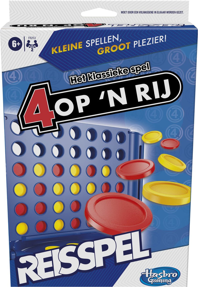 Laden Sie das Bild in Galerie -Viewer, Hasbro gaming vier op 'n rij - reisspel -
