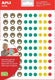 Apli kids beloningsstickers happy smile, blister met 12 vellen