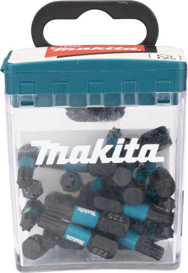 Makita accessoires slagschroefbit t25x25mm - e-12398 - e-12398