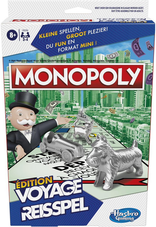 Hasbro monopoly reisspel 2-4 spelers