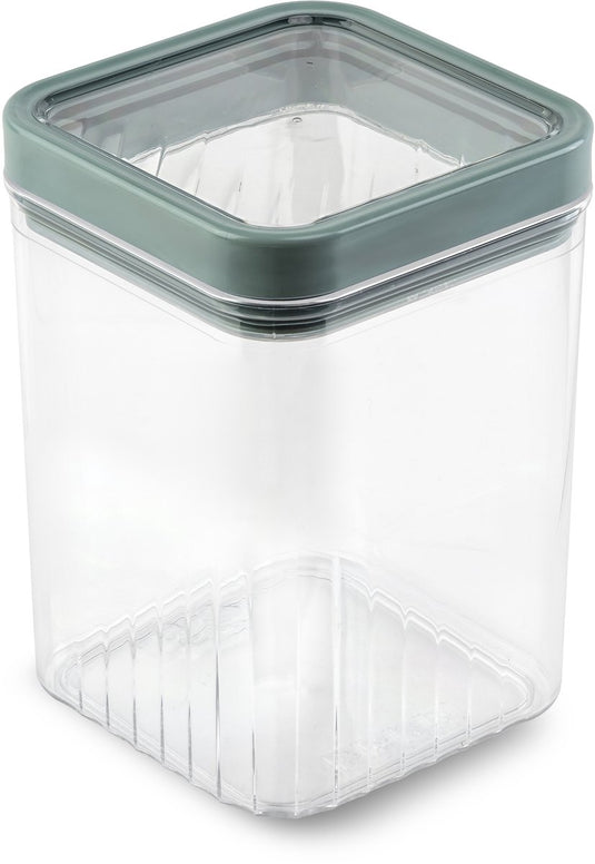 Curver kara voorraadbus - 1,2l - 10,7x10,7x16,4cm - blauwgroen