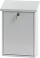 V-part brievenbus 31024896 gegalvaniseerd staal wit