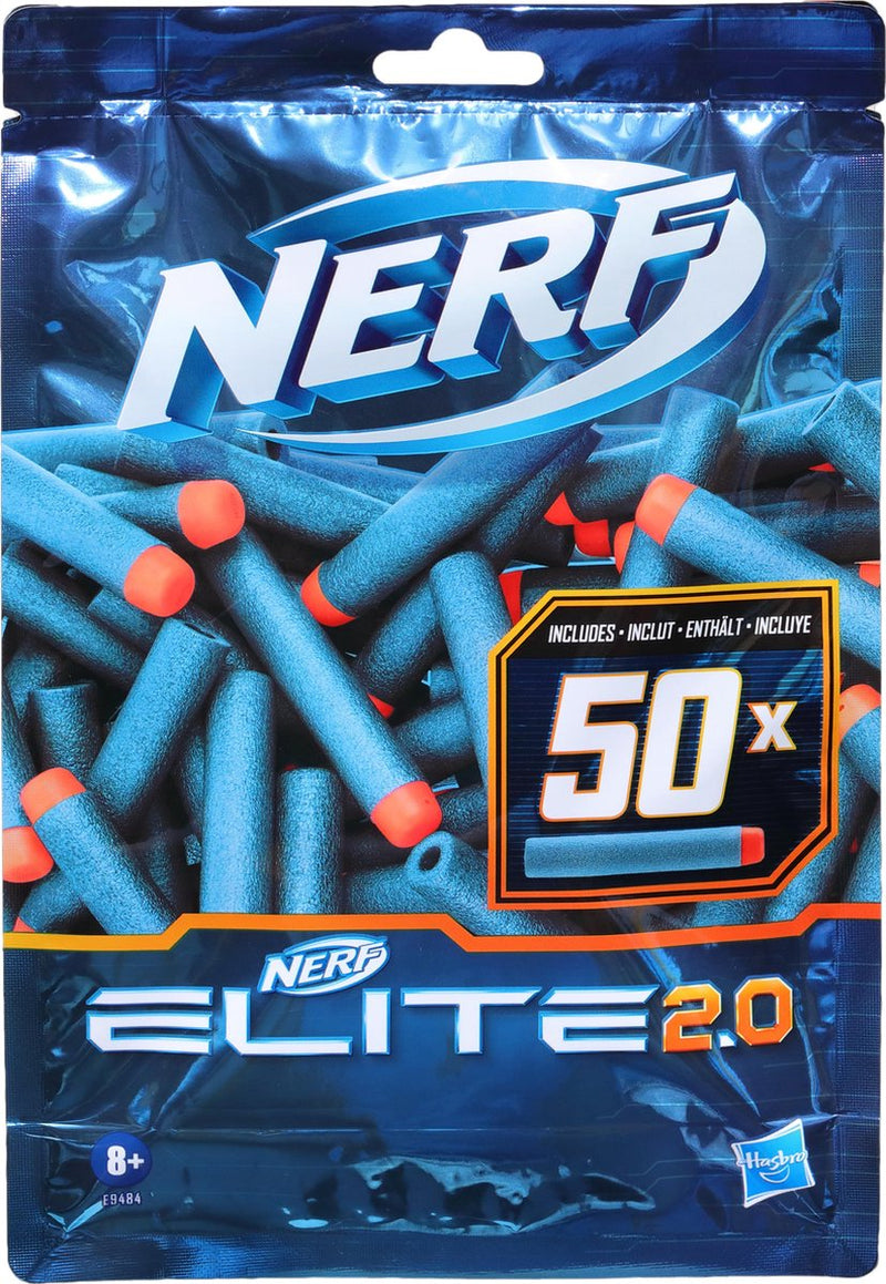 Afbeelding laden in galerijviewer, Nerf elite 2.0 refill pack - met 50 officiële elite 2.0 darts - elite pijltjes
