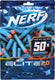 Nerf elite 2.0 refill pack - met 50 officiële elite 2.0 darts - elite pijltjes