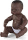 Miniland babypop - afrikaanse jongen 40cm - met vanillegeur - waterdicht - 10 maanden