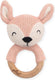 Jollein bijtring deer - pale pink