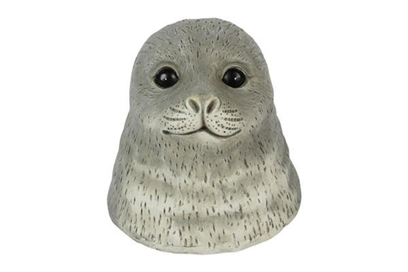 Chargez l'image dans la visionneuse de la galerie, Countryfield zeehond siebert grijs polystone drijvend 14,5x13,5x13,5cm
