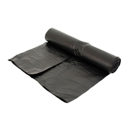 Afvalzak ldpe 65 25x140cm t70 zwart (10 rol à 10 stuks)