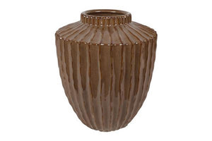 Countryfield vaas duuk m bruin 27x27x32cm