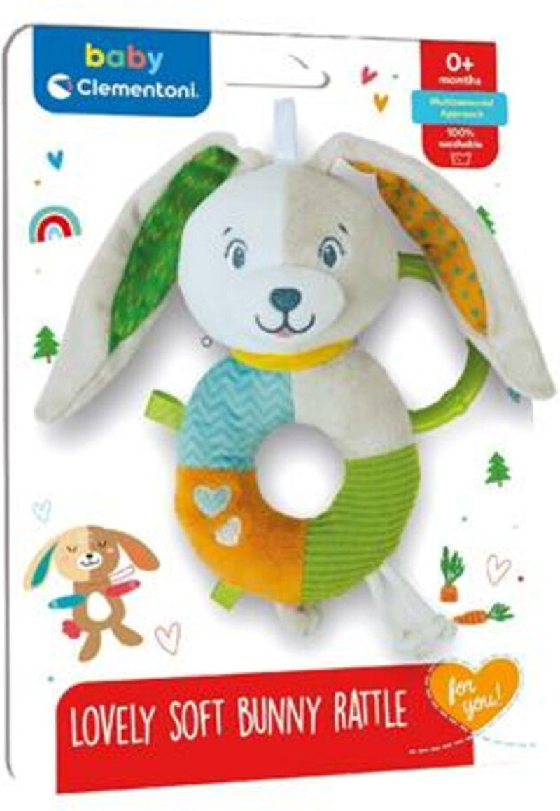Laden Sie das Bild in Galerie -Viewer, Clementoni baby lovely zachte rammelaar bunny
