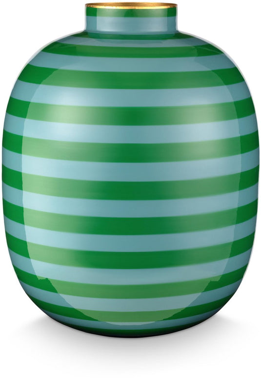 Pip studio - vaas - groen - ijzer - 25x32cm