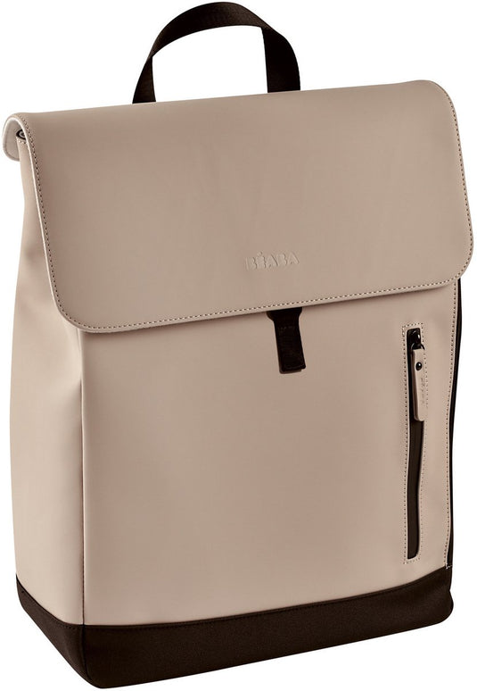 Béaba oslo luiertas - rugzak - 19l - waterdicht - incl verzorgingsmatje - clay - beige