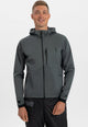 Bbb cycling rainshield explorer regenjas - dames en heren regenpak - waterafstotend - grijs - maat l - bbw-450