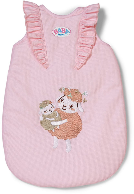 Baby born slaapzak met bloemen
