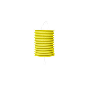 Lampion geel langwerpig 21*18 | 2 stuks