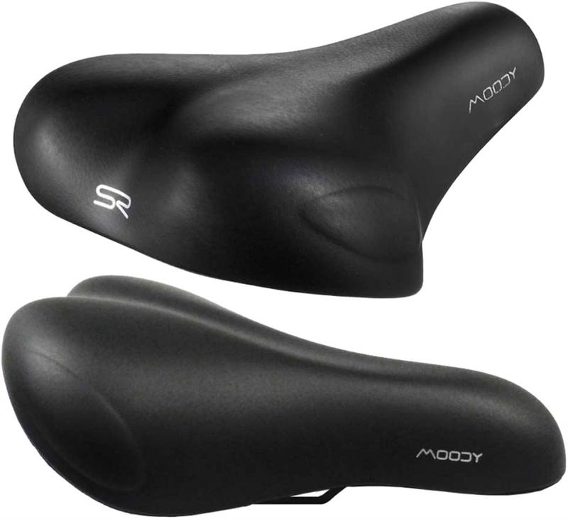 Load image into Gallery viewer, SelleRoyal Fietszadel Selle Moody Moderate zwart (werkplaatsverpakking)
