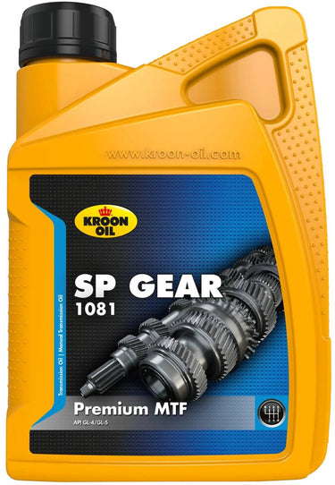 Kroon-oil sp gear 1081 - transmissieolie - sae 75w - 1 liter - transparant