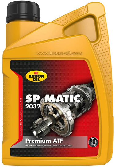 Kroon-oil sp matic 2032 - automatische transmissieolie - long life - 1 liter - synthetisch