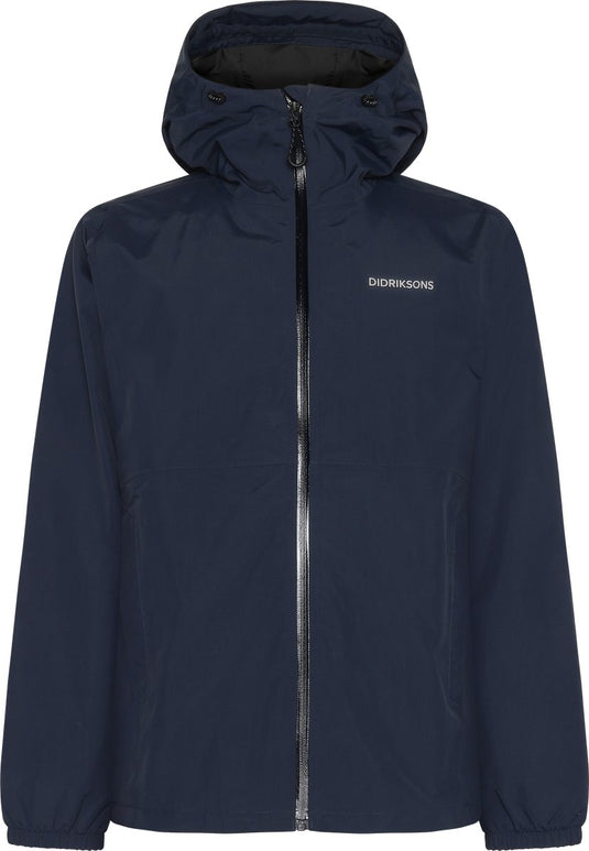 Didriksons dario usx jkt 2 unisex outdoorjas - dark night blue