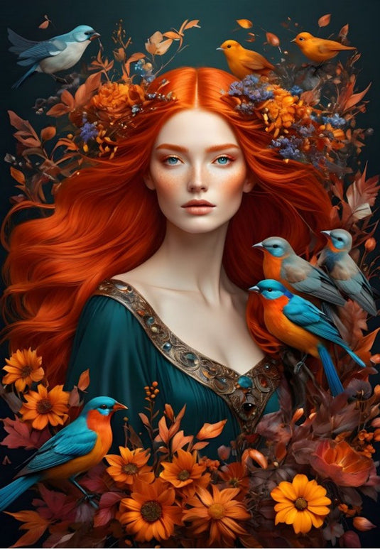 Bluebird puzzle legpuzzel flora - soul of nature collection - 1000 stukjes.