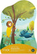 Trixie vormenpuzzel zomerse dag - 35 stukken - kinderpuzzel vanaf 3 jaar