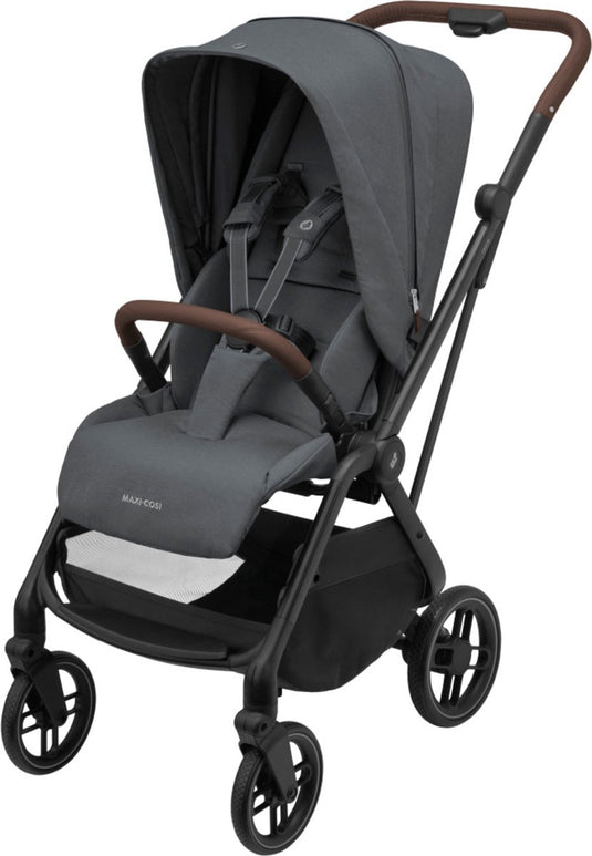 Maxi-cosi leona² kinderwagen - twillic graphite - vanaf de geboorte tot ca. 4 jaar