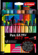 Stabilo pen 68 max arty - viltstift met dikke beitelpunt - set 18 stuks