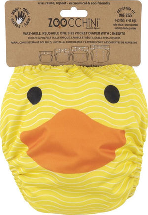 Zoocchini herbruikbare luier - puddles the duck
