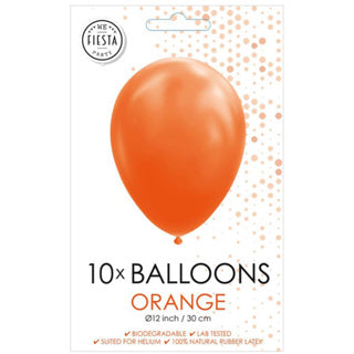 Load image into Gallery viewer, Globos ballonnen oranje 30cm, 10st.
