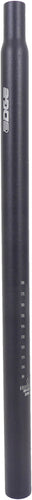 Zadelpen ø28.6mm 500mm aluminium - mat zwart