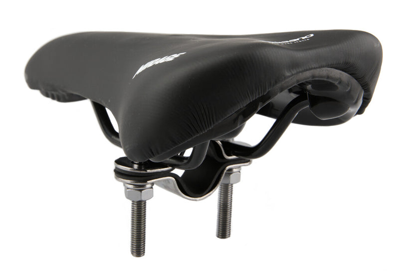 Load image into Gallery viewer, Zadel Mirage op buis Zwart
