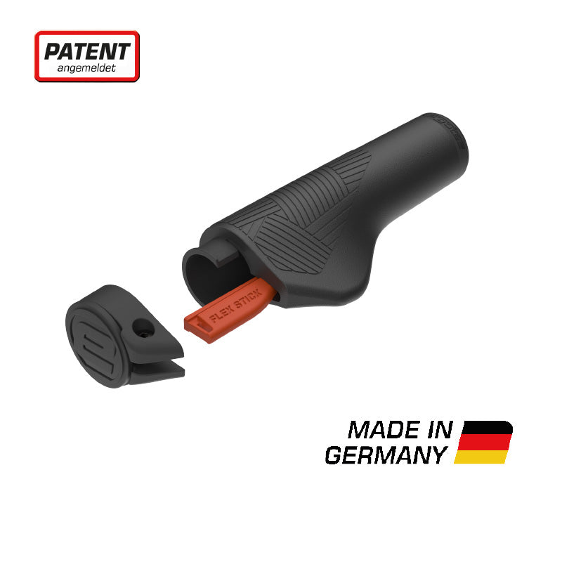 Load image into Gallery viewer, EG ACTIVE FLEX handvat - ergonomisch - verstelbare hardheid - comfort - zwart
