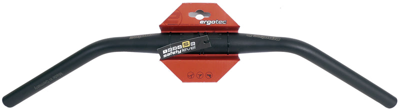 Load image into Gallery viewer, Ergotec stuur ladytown ø31.8mm x 620 mm 16 mm rise - zwart gezandstraald
