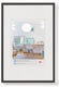 Walther new lifestyle - kunststof lijst - fotoformaat 60x90 cm - zwart