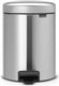 Brabantia newicon prullenbak - 5 liter - badkamer - matt steel