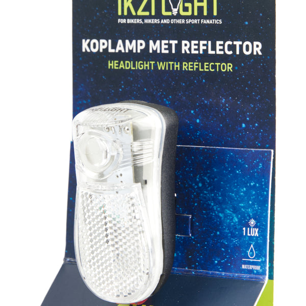 Ikzi Koplamp led batterij wit