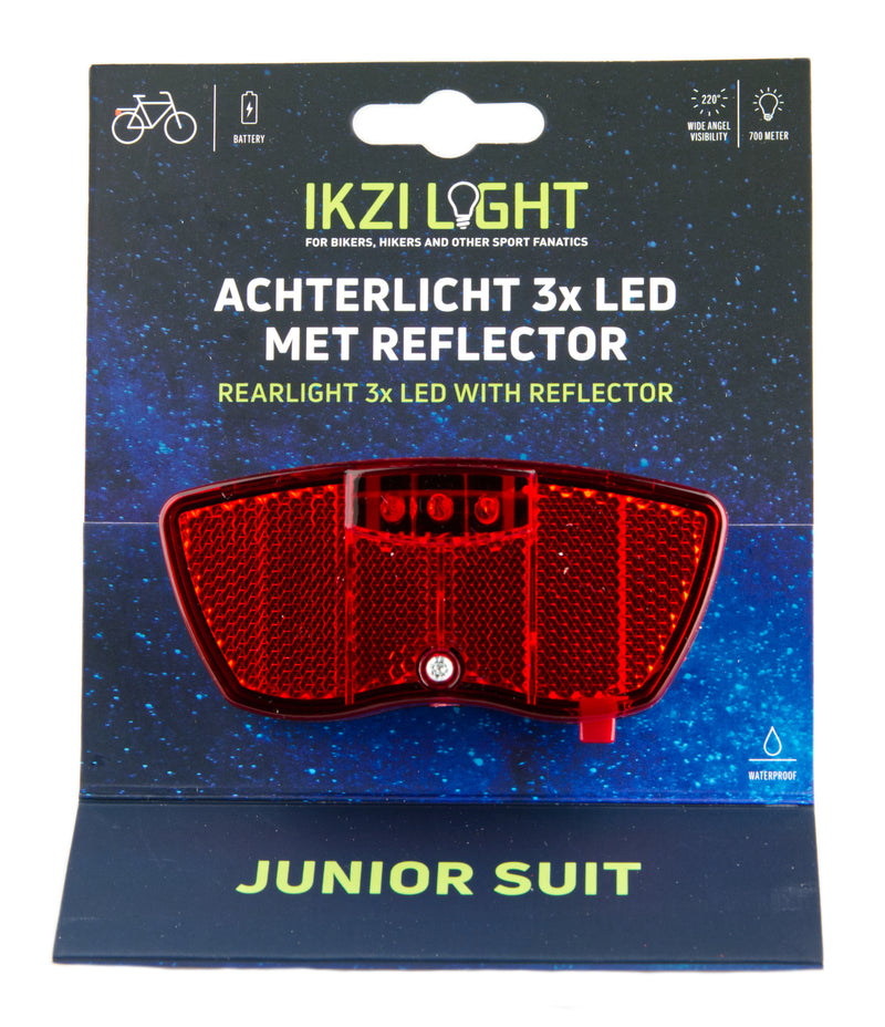 Load image into Gallery viewer, Ikzi light achterlicht drager junior 3xled
