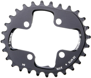 O.symetric kettingblad chain ring 28t alu black