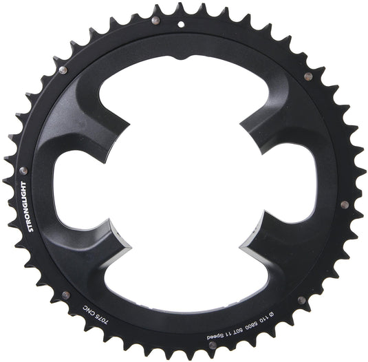 Stronglight kettingblad mod. 17 chain ring strongl. 50t outer alu black