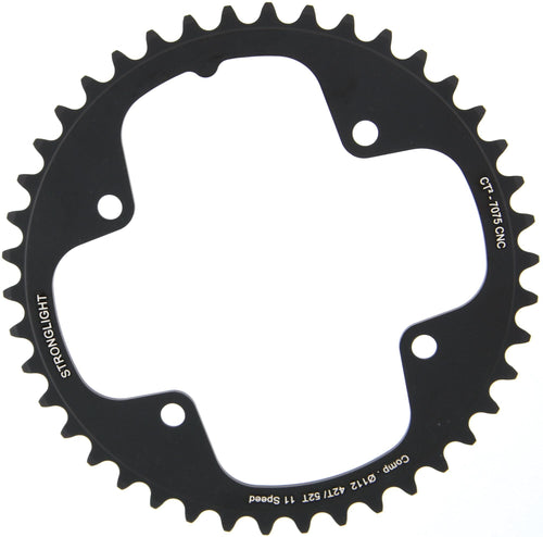 Stronglight kettingblad ct2 mod. 17 chain ring strongl. ct2 42t inner cer.-tefl.coat.