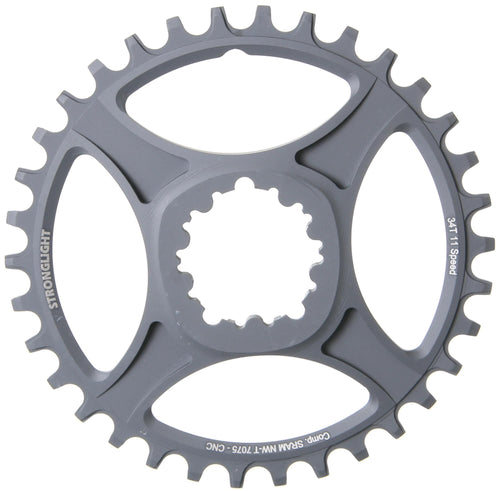 Stronglight kettingblad ht3 mod. 17 chain ring strongl.ht3 34t inner alu black