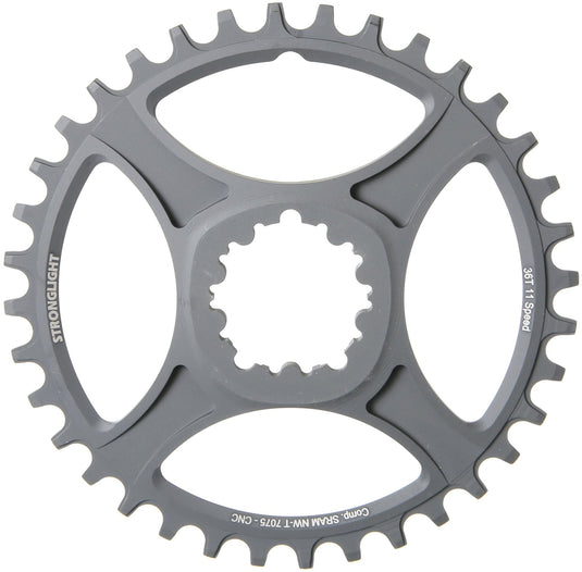 Stronglight kettingblad ht3 mod. 17 chain ring strongl.ht3 36t inner alu black