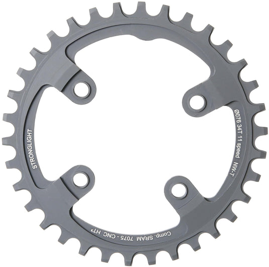 Stronglight kettingblad ht3 chain ring strongl. ht3 34t inner alu black