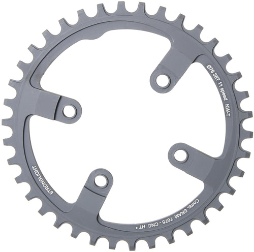 Stronglight kettingblad ht3 mod. 17 chain ring strongl. ht3 38t inner alu black