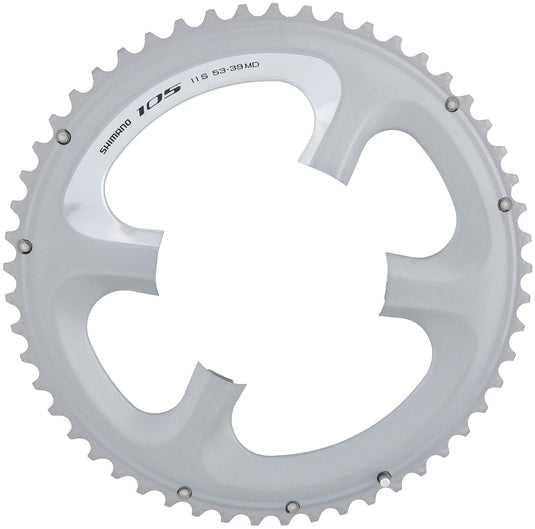 Shimano kettingblad 105 11v 53t y1ph98140 fc-5800 zilver