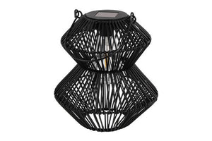 Countryfield solar lantaarn onora-pearl s zwart 8x21x23cm