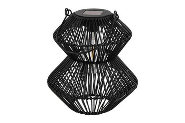 Countryfield solar lantaarn onora-pearl s zwart 8x21x23cm