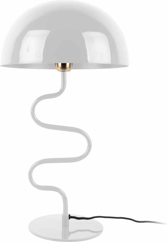 Leitmotiv tafellamp twist - wit - 31x31x54cm - scandinavisch