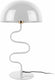 Leitmotiv tafellamp twist - wit - 31x31x54cm - scandinavisch